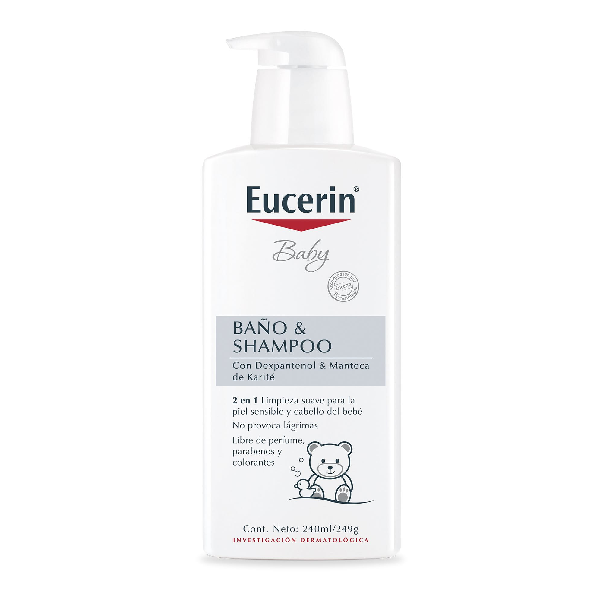 Limpiador Baby Baño & Shampoo 2 en 1 Eucerin
